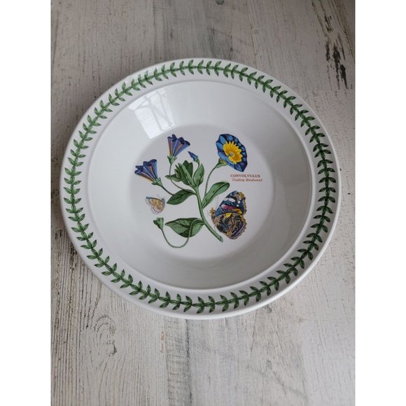 Portmeirion Botanic Gardens Trailing Bindweed 8" soup salad bowl - Picture 1 of 6